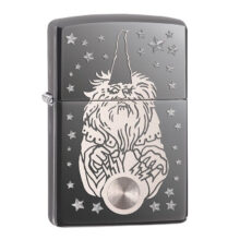 فندک زیپو مدل Black Ice Fantasy کد 28644