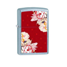 فندک زیپو مدل Red Boho Flowers کد 28849