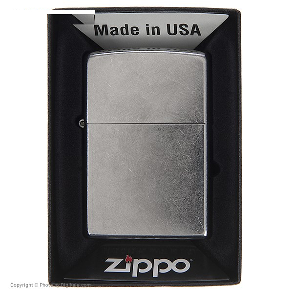 فندک زیپو مدل Regular Street Chrome کد 207