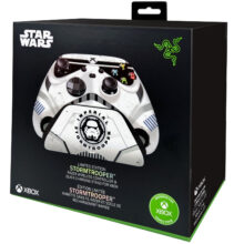 دسته بازی ایکس باکس ریزر مدل Stormtrooper به همراه پایه شارژر