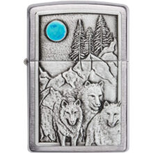 فندک زیپو مدل 49295 Wolf Pack Moon