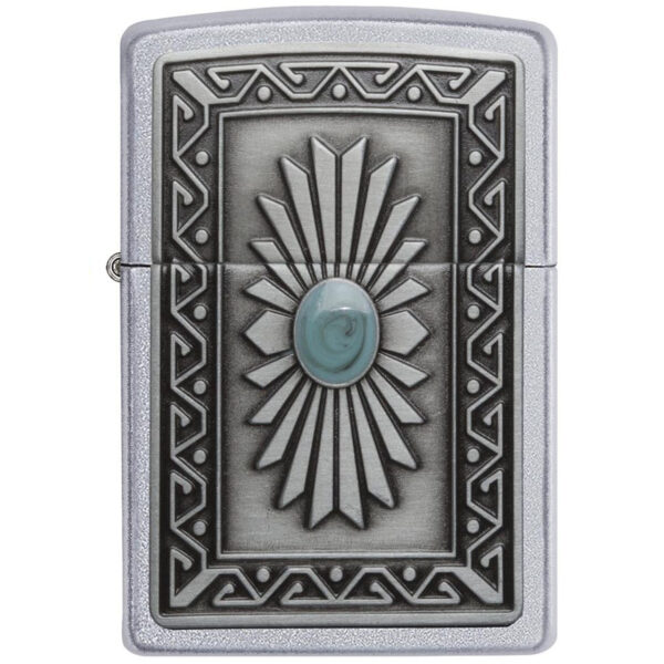 فندک زیپو مدل Southwest Sun Satin Chrome کد 29105