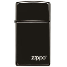 فندک زیپو مدل Slim Ebony W/Zippo کد 28123ZL