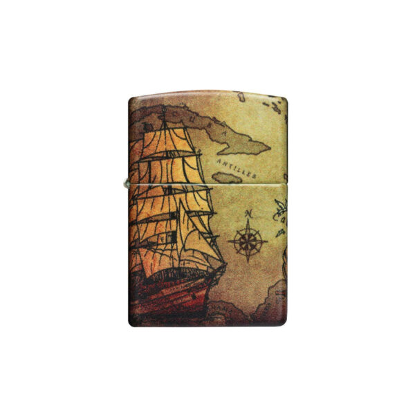 فندک زیپو مدل Pirate Ship Design کد 49355