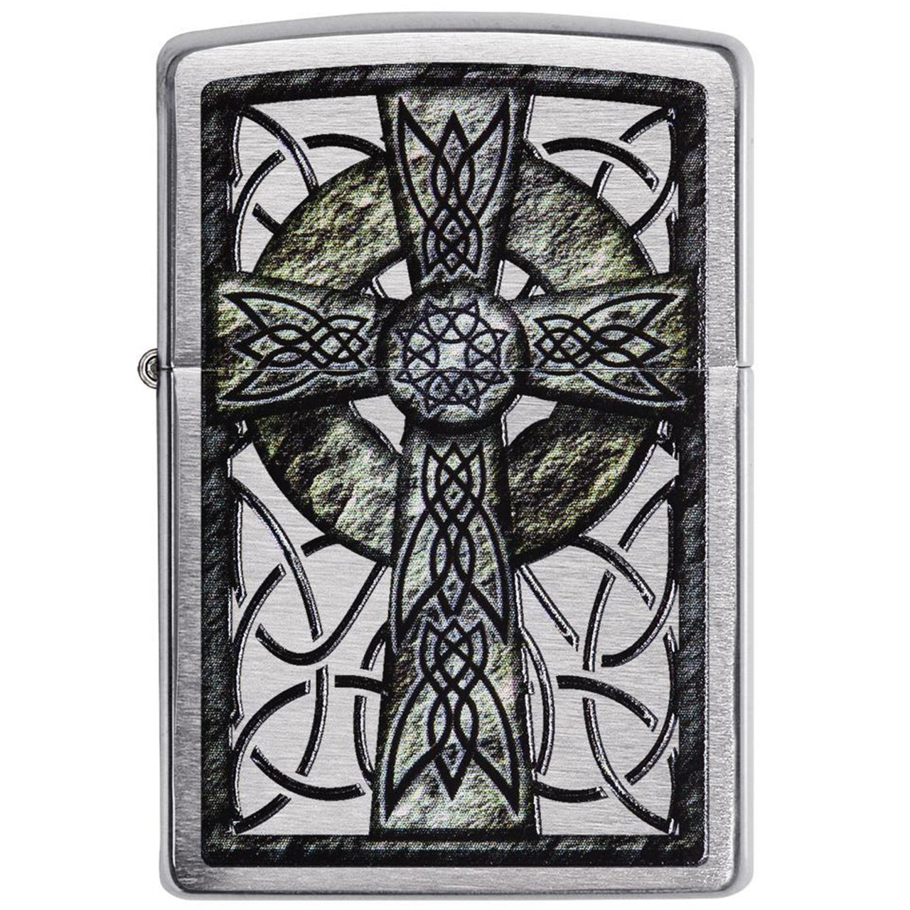 فندک زیپو مدل 29622 Celtic Cross Design