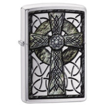 فندک زیپو مدل 29622 Celtic Cross Design