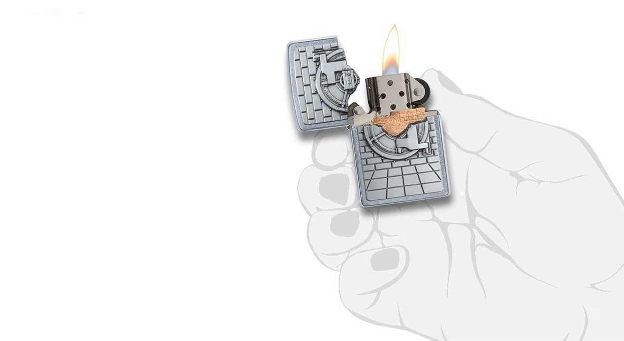 فندک زیپو مدل Safe W Gold Cash 29555