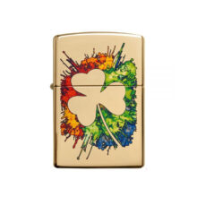 فندک زیپو مدل Graffiti Clover Design کد ۴۹۱۲۵