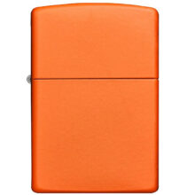 فندک زیپو مدل Reg Orange Matte کد 231