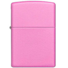 ست فندک زیپو مدل Regular Pink Matte کد 238