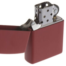 فندک زیپو مدل Regular Red Matte کد 233
