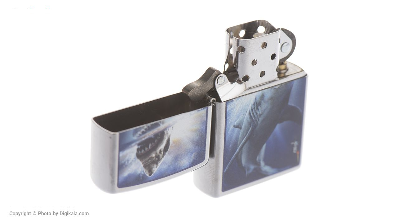 فندک زیپو مدل Mazzi Shark Attack کد 29568
