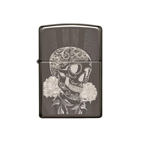 فندک زیپو مدل Fancy Skull Design کد 29883