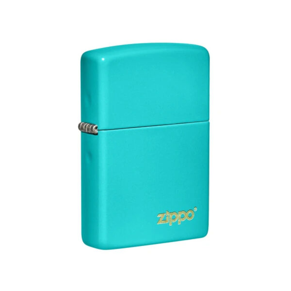 فندک زیپو مدل Flat Turquoise کد 49454Zl