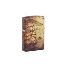 فندک زیپو مدل Pirate Ship Design کد 49355