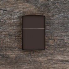فندک زیپو مدل 49180 REG BROWN MATTE