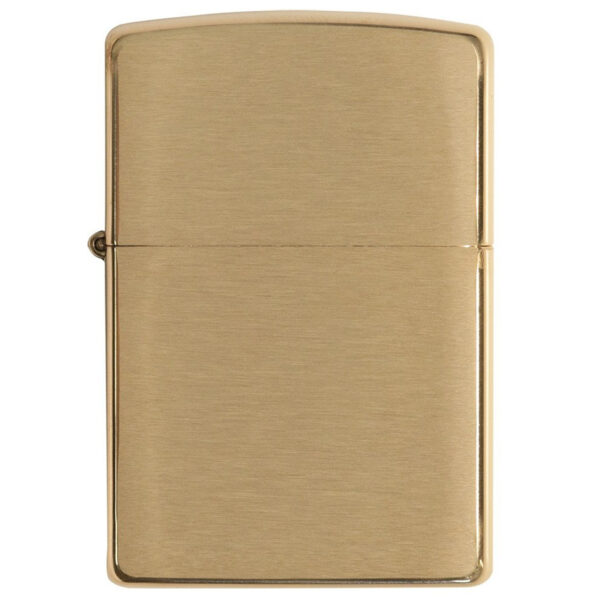 فندک زیپو مدل Brushed Brass کد 204B