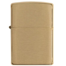 فندک زیپو مدل Brushed Brass کد 204B