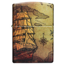 فندک زیپو مدل 49355 | Pirate ship