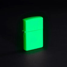 فندک زیپو مدل Reg Glow In The Dark Matt کد 49193