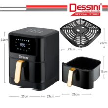 سرخ کن بدون روغن دسینی مدل D833