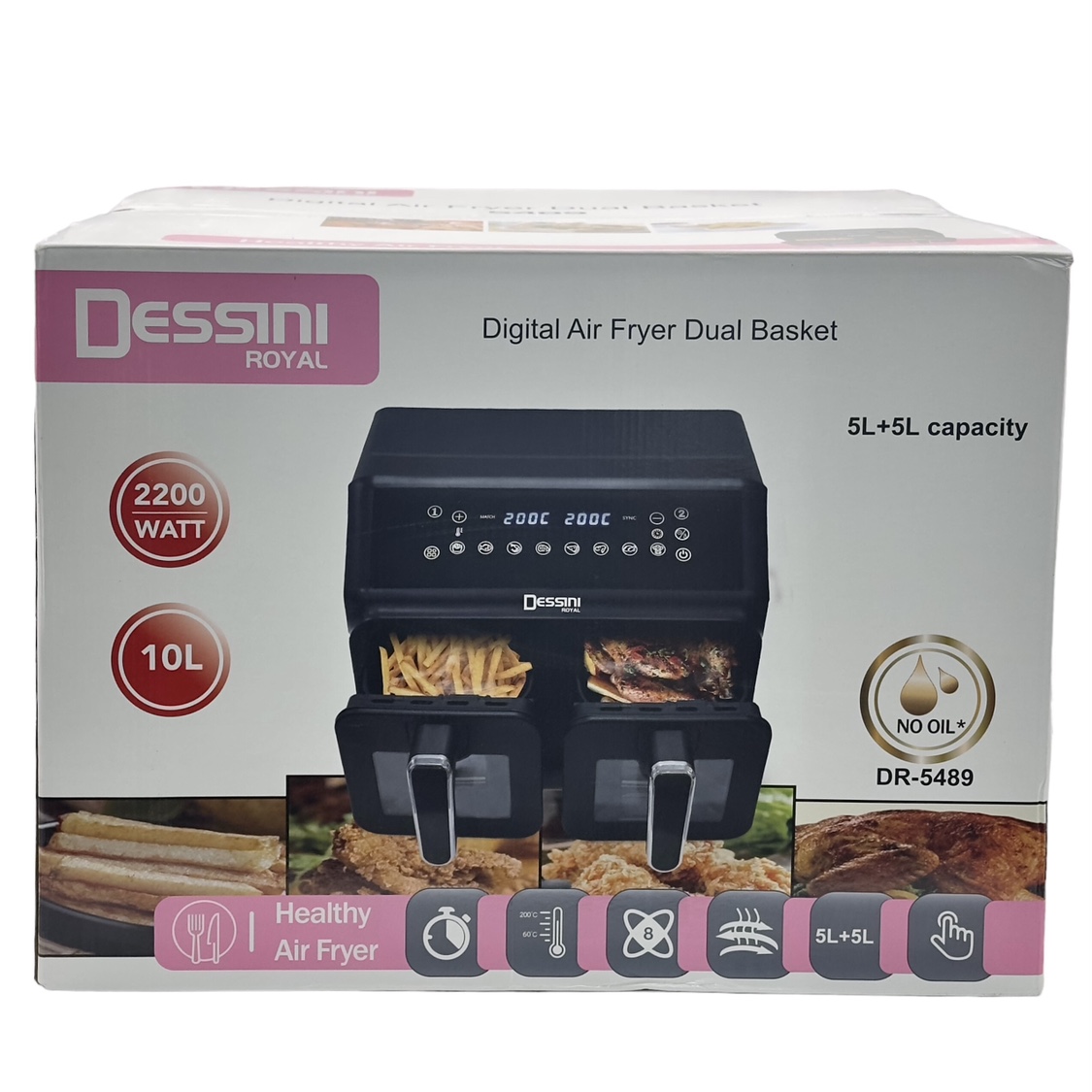 سرخ کن بدون روغن دسینی مدل DR-5489