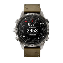 ساعت هوشمند گارمین مدل MARQ ADVENTURER Leather Band