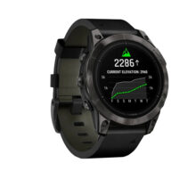 ساعت هوشمند گارمین مدل Epix gen 2 Pro Sapphire Leather Band 47 mm