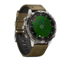 ساعت هوشمند گارمین مدل MARQ ADVENTURER Leather Band
