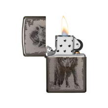 فندک زیپو مدل Wolf Design کد 49073