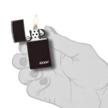 فندک زیپو مدل Slim Ebony WZippo کد 28123ZL