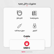 گوشی موبایل سامسونگ مدل Galaxy A54 5G دو سیم کارت ظرفیت 128 گیگابایت و رم 8 گیگابایت به همراه شارژر 25وات سامسونگ - ویتنام