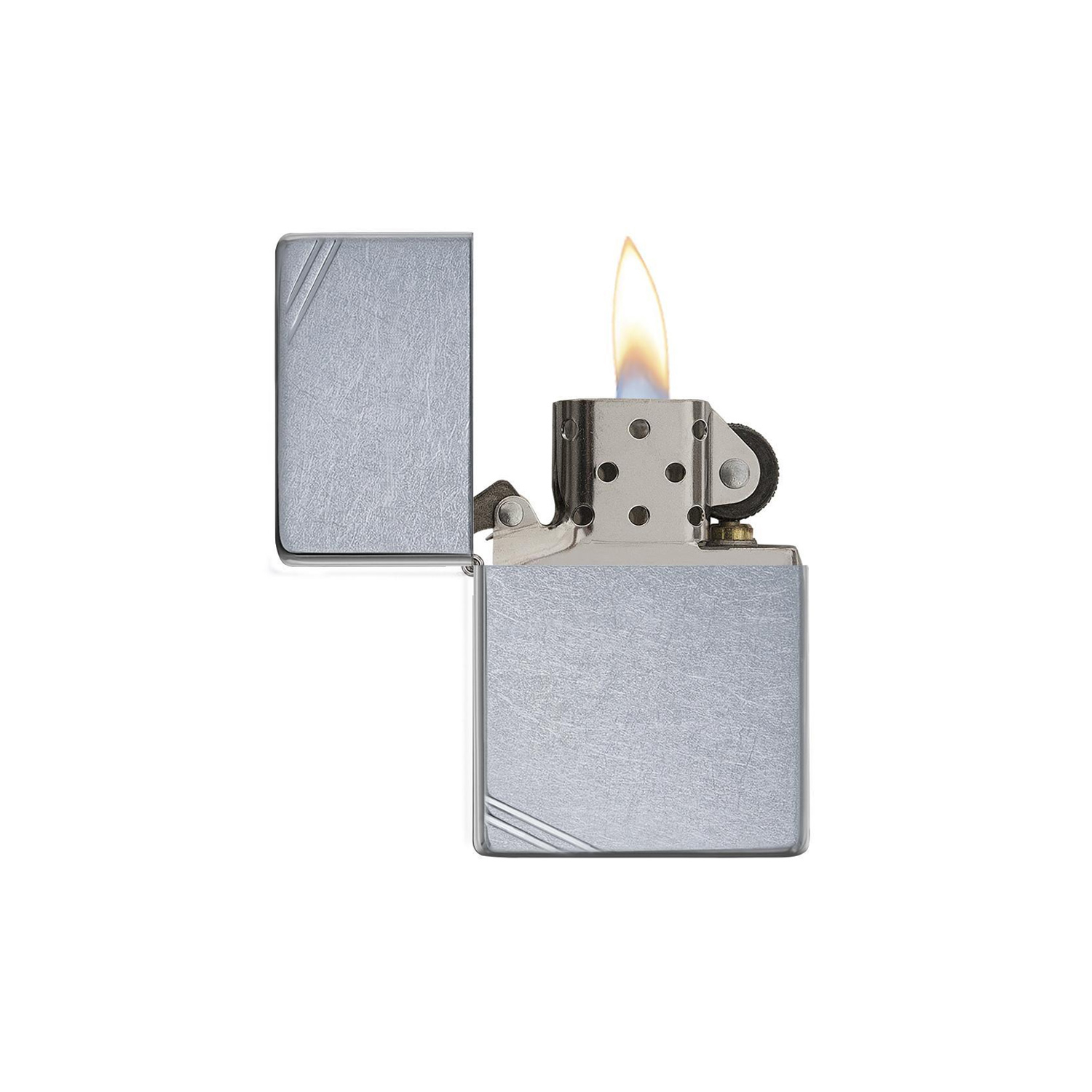 فندک زیپو مدل Street ChromeVintage کد 267