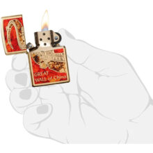 فندک زیپو مدل Zippo 29244 Great Wall of China