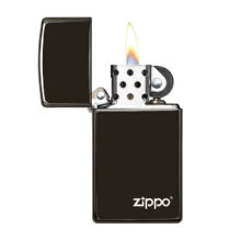 فندک زیپو مدل Slim Ebony WZippo کد 28123ZL