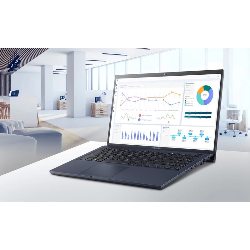 لپ تاپ 15.6 اینچی ایسوس مدل ExpertBook B1 B1500CEA-EJ0444R-i5 1135G7-16GB DDR4-1TB SSD-TN - کاستوم شده