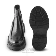 نیم بوت زنانه چرم رادیس مدل ستیلا کد M.VR-659-msk