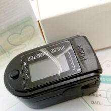 پالس اکسیمتر مدل Push Oximeter