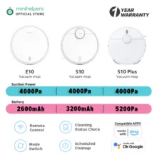 جاروبرقی رباتیک شیائومی مدل S10 Plus