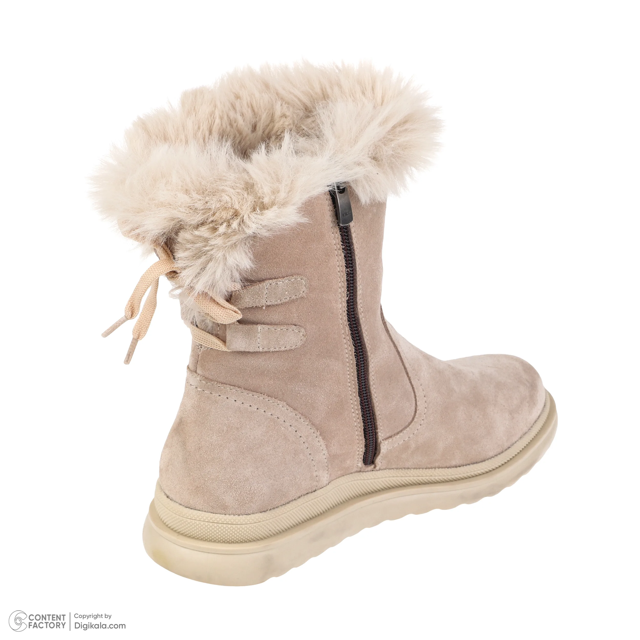 نیم بوت زنانه چرم مشهد مدل J2526-092