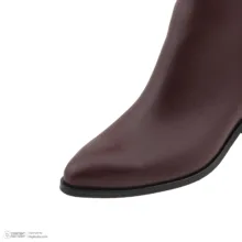 نیم بوت زنانه چرم مشهد مدل J2712-001