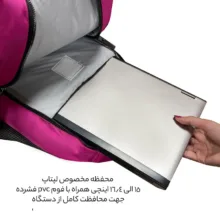 کوله پشتی لپ تاپ فوروارد کد 6007LPB مناسب برای لپ تاپ 14 تا 15.6 اینچی