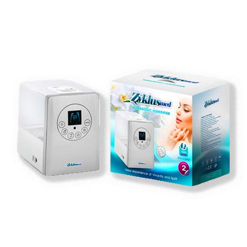 بخور سرد و گرم اولتراسونیک زیکلاس مد مدل CW02 حجم 6 لیتری