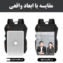 کوله پشتی لپ تاپ مدل 1864 مناسب برای لپ تاپ تا 15.6 اینچ