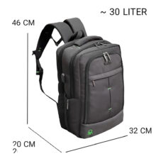 کوله پشتی لپتاپ طرح Benetton مدل B6408 مناسب سایز 16.4 اینچ