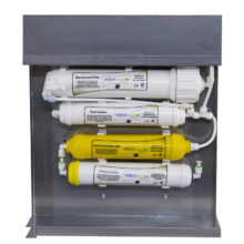 دستگاه تصفیه کننده آب آکوآ اسپرینگ مدل RO-S7-KZ 7002 به همراه فیلتر مجموعه 3 عددی و کیت نشتی گیر