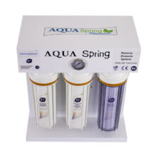 دستگاه تصفیه کننده آب آکوآ اسپرینگ مدل RO-S7-WZ 7950 به همراه رسوب گیر گلیتز