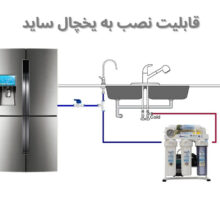 دستگاه تصفیه کننده آب آکوا پیورست مدل RO-NEW 600 به همراه فیلتر تصفیه بسته 6 عددی