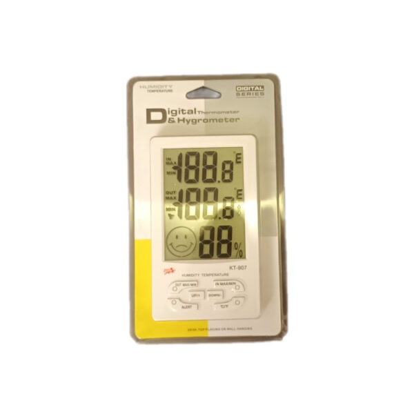دماسنج و رطوبت سنج دیجیتالی کد drd907