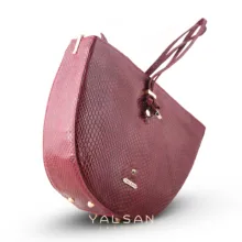 ست کیف و کفش زنانه چرم یلسان مدل گلوریا کد ZHAKLIN-MRV-910-zrk